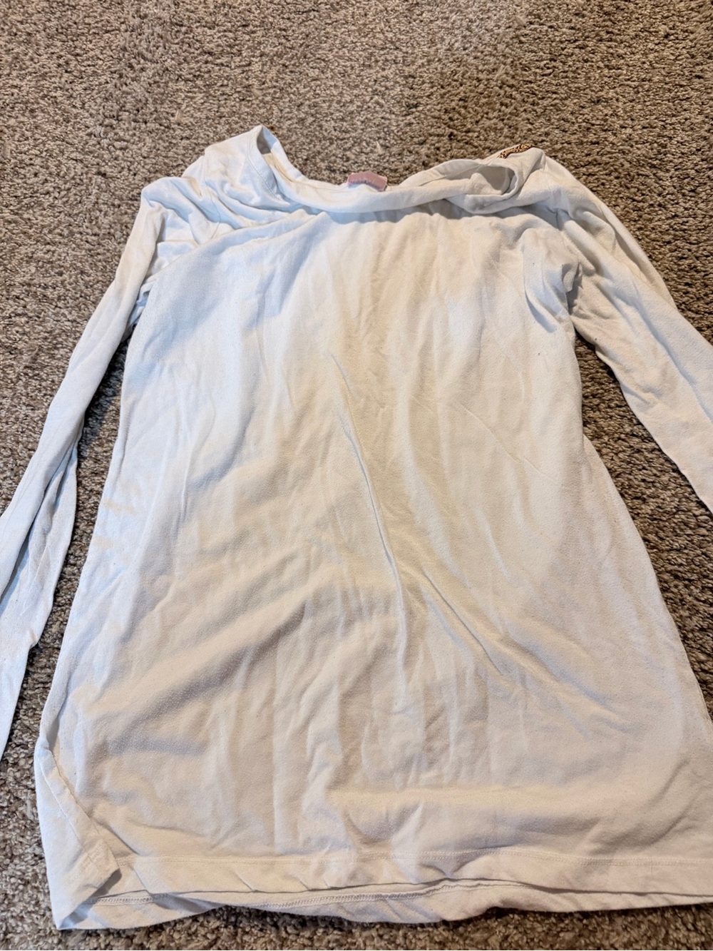 BKE Long Sleeve Tee in White